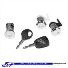پژو قفل سوئیچی درب 206 سه تکه نصیری PG633