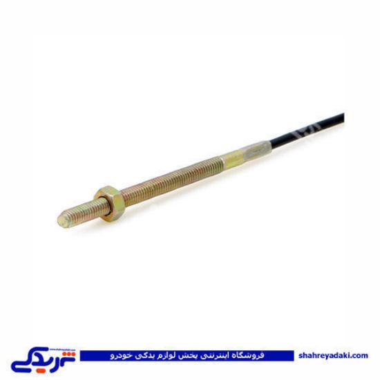 پژو سیم ترمز دستی 405 چپ متوسط دینا پارت 1206040