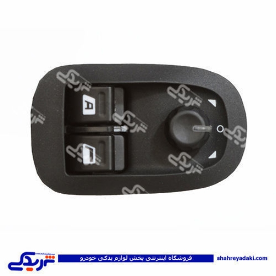 پژو کلید شیشه بالابر 206 کامل تیپ5و6 اتو هانترپارتHUNTER 422296