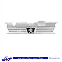پژو جلو پنجره 405 سفید با آرم دینا پارت 1205195