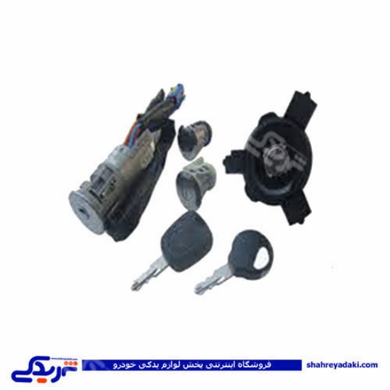 پژو سوئیچ استارت موتور تکی 206 با سوئچ ریموت دینا پارت 1601061