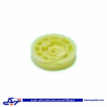 پژو قرقره چرخ دنده سیم گیر شیشه بالابر پلاستیکی سمند 9000803309