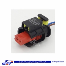 پژو سوکت شیر برقی 2 فیش سمند EF7 9000143241