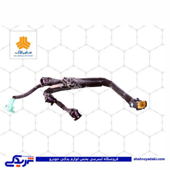 پراید سیم کشی انژکتور زیمنس 2 سنسور دما سایپا یدک P13 524057P13