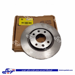 پژو دیسک چرخ جلو 206 تیپ 5 دینا پارت کد 6007 توجه 1606007