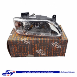 پراید چراغ جلو 131و 141 راست بدون موتور سایپا یدک P06 560349P06