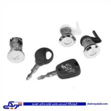 پژو قفل سوئیچی درب 206 سه تکه اتوموتور 9000999367