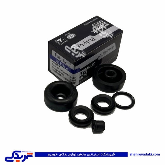 پژو لوازم سیلندر چرخ عقب 405 لبه دار POLYTEC 43097