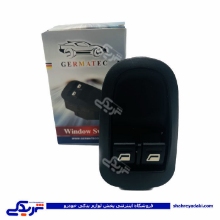 پژو کلید شیشه بالابر 206 تیپ 2 ژرماتک GERMATEC کد 4602581
