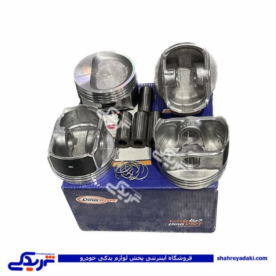 پژو پیستون موتور روآ ROA STD با گژنپین و خاردی RD دیناپارت 2302018 ( عمده )