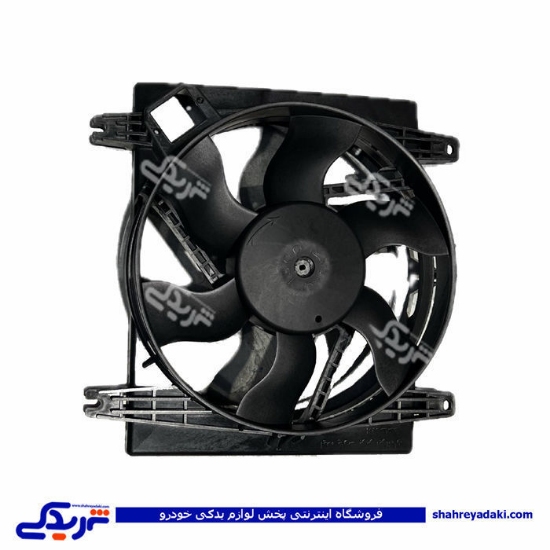 پراید دیاق فن آب دو دور با پروانه ایده ساخت 9000118102 ( توان قطعه ابتکار ) ( عمده )