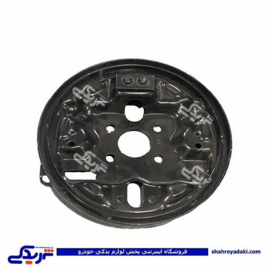 پراید صفحه پشت ( گردگیر ) طبق راست چرخ عقب فلزی ABS 9000570705