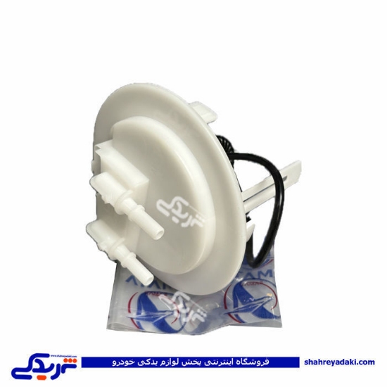 پژو درب پمپ بنزین کامل صفر درجه جدید 405 با شیلنگ آماتاصمد 11030808