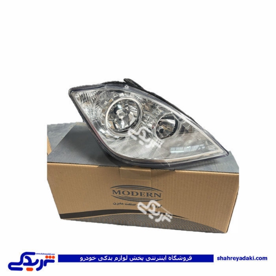 چراغ جلو راست تیبا (بدون موتور) مدرن 9000829983