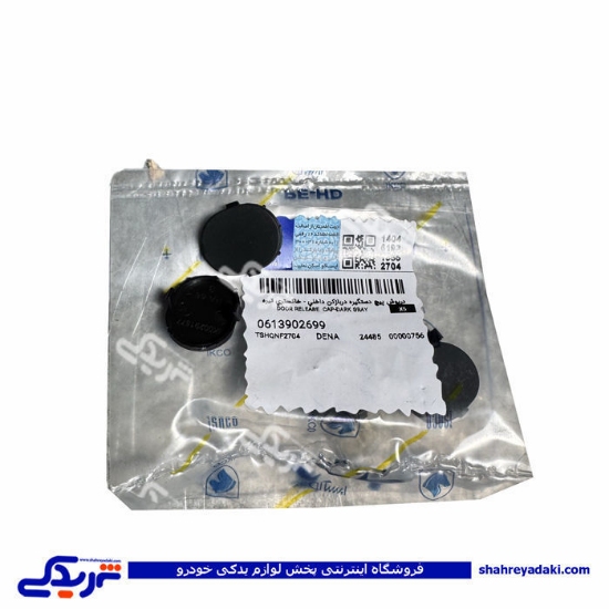 دنا پلاس پیچ دستگیره در بازکن داخلی خاکستری ایساکو 0613902699