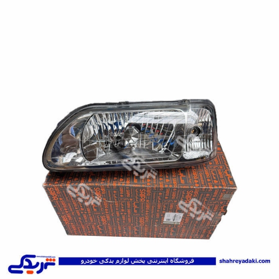 چراغ جلو 131و 141 پراید  چپ بدون موتور سایپایدک 5607894