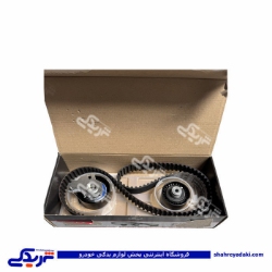 پژو کیت کامل تسمه تایم 206 تیپ 5 با بلبرینگ پاورگریپ 9000551973