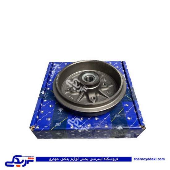 کاسه چرخ 206 عقب تیپ 3 abs با بلبرینگ ایساکو 1410100899