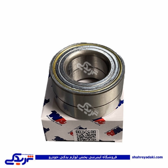 بلبرینگ چرخ جلو جدید پراید و تیبا یک تیکه والتون شیار دار  WALTON 411301