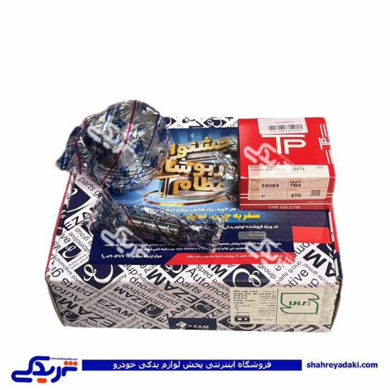 پیستون موتور تیبا STD با رینگ عظام 3107407