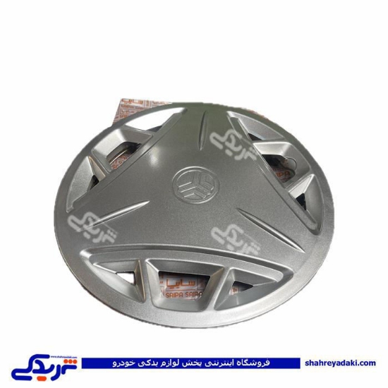 قالپاق چرخ پراید مثلثی 502108P06 سایپا یدک