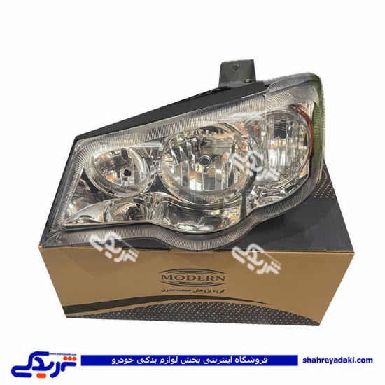 چراغ جلو پراید 132-111 (چپ /بدون موتور) جمع ساز  9000829777