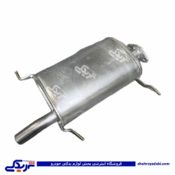 منبع اگزوز  پراید یورو 4 X100 بنزینی سایپایدک 524090