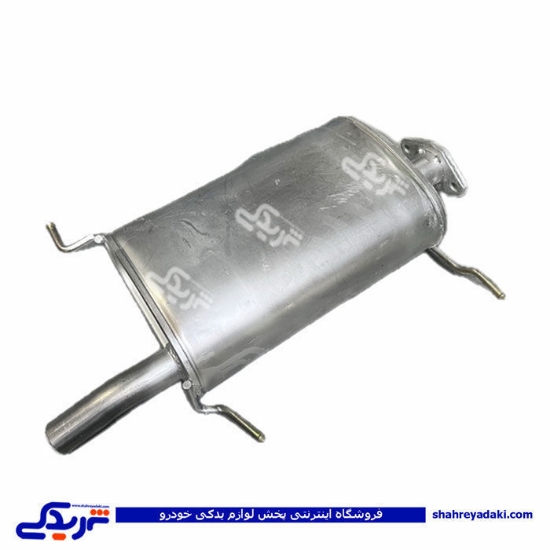 منبع اگزوز  پراید یورو 4 X100 بنزینی سایپایدک 524090