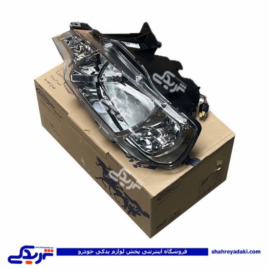 چراغ جلو چپ بدون موتور آریسان برند  SNT