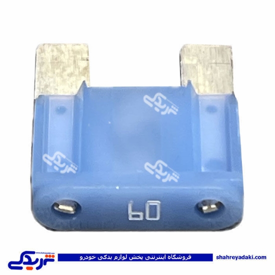 فیوز دو شاخ پژو 206 32 آمپر بزرگ آبی ایساکو 1251200199