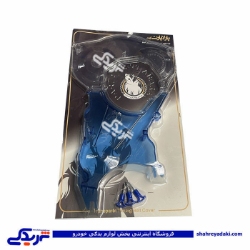قاب تسمه تایم پژو 206 بالایی و پائین تیپ 5 شفاف شیشه ای PPA  پالاپارت 9000119103