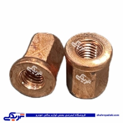 مهره شش گوش واشر دار اتصال به کاتالیزور 206 ایساکو 1740406499