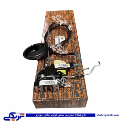 مجموعه قفل و دستگیره داخلی درب جلو R تیبا (كابلی)س 107515