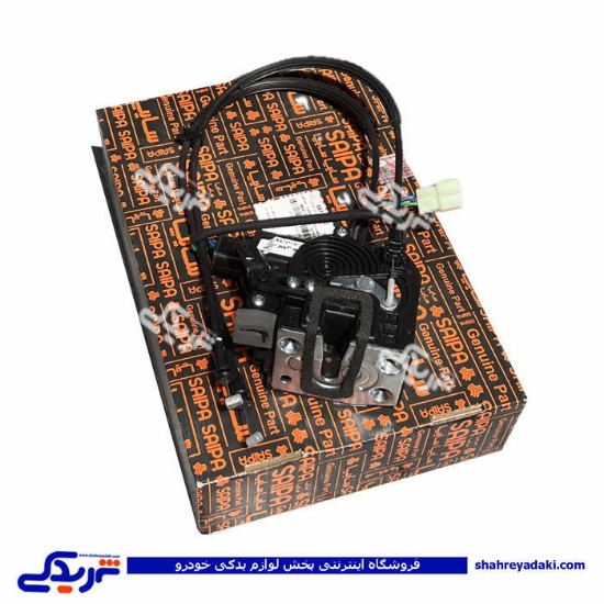مجموعه قفل در عقب R تیبا (كابلی) دارای پله استپرس 107378